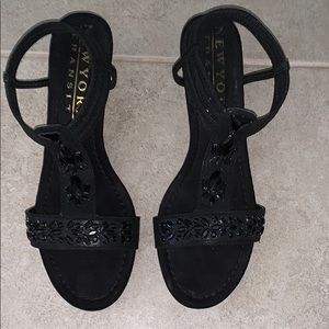 Black dress Sandal